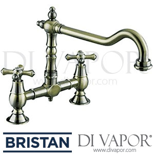 Bristan K BRSNK ABRZ Colonial Bridge Kitchen Tap - Antique Bronze - 27/01/10 - Spares